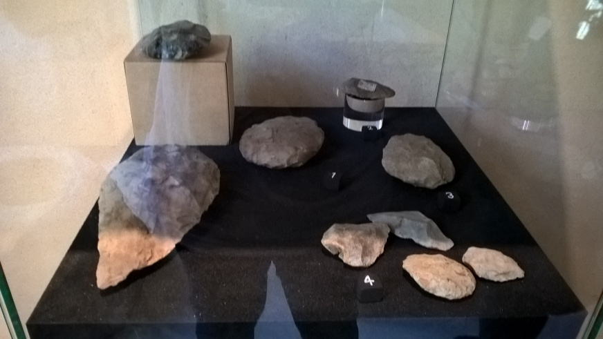 Vitrine paléolithique