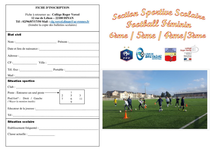 plaquette de communication SSSvercel 2020