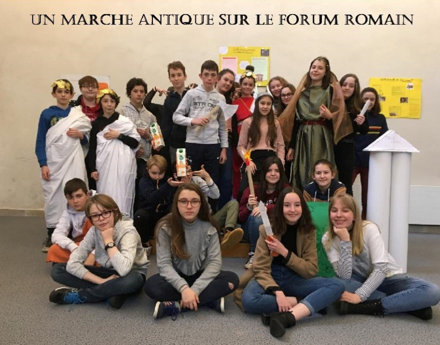 article sur le marché antique