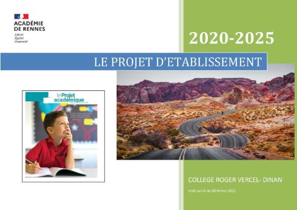 Projet ets 2020-2025 - 1